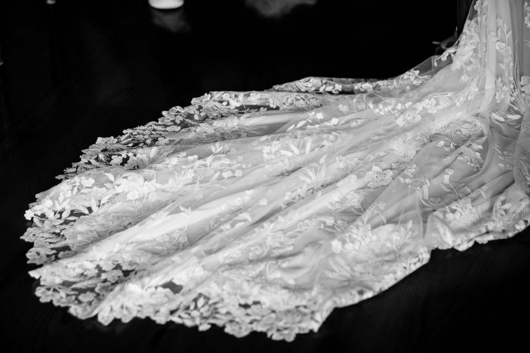 Epiphany Bridal Shop elegant lace bridal gown