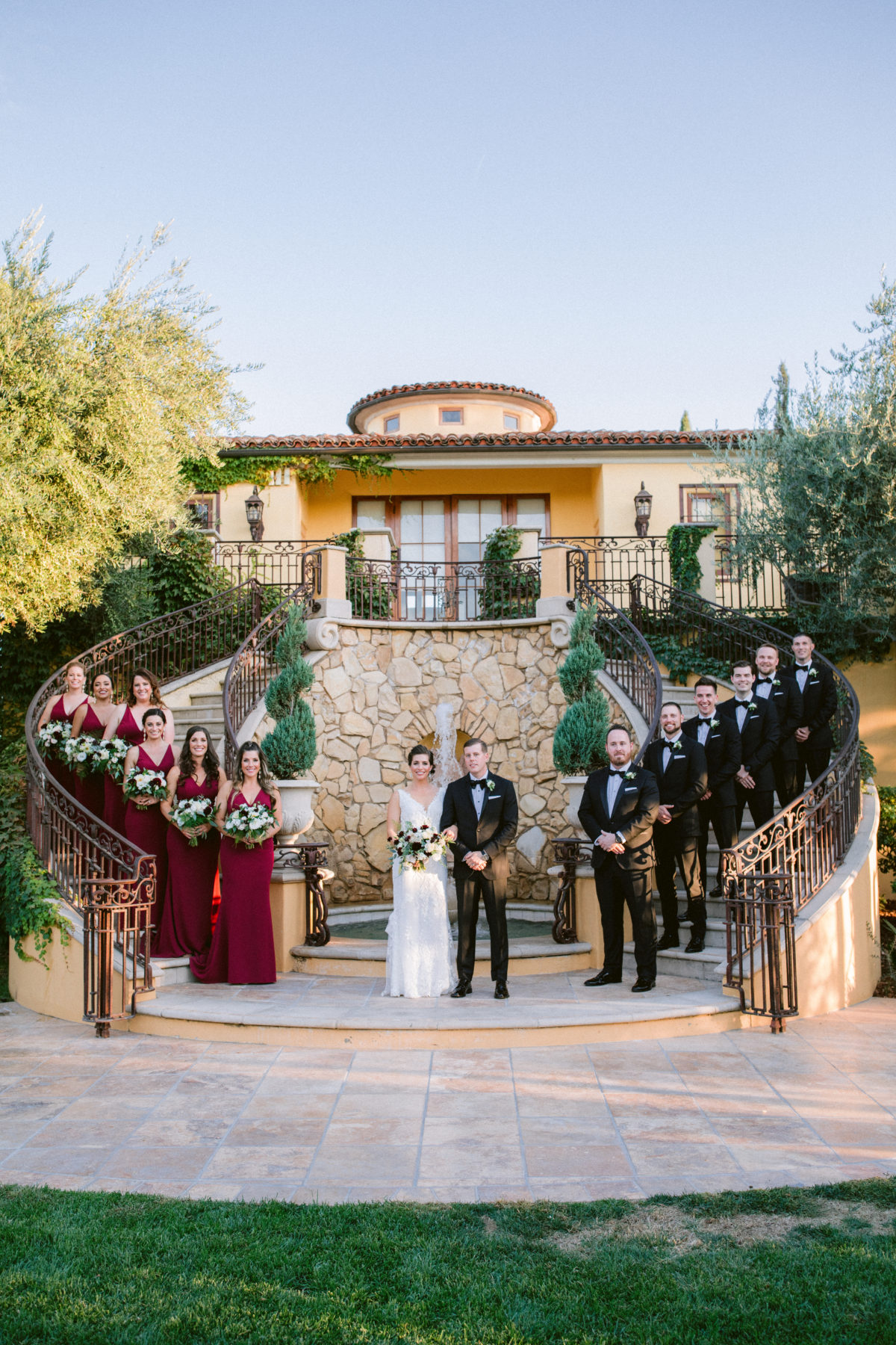 Tuscan style wedding at Cali Paso Winery in Paso Robles