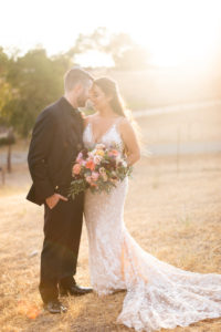 Cass Winery Wedding in Paso Robles flowers by wedding florist Flowers by Denise